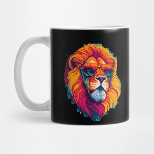 Cool Lion Art Mug